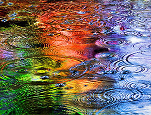 Цветные дожди | Цветопсихология