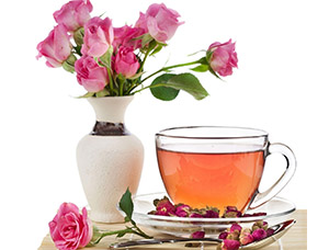 Розовый чай | Цветопсихология