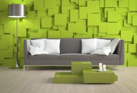 Как сочетать серую мебель с цветом стен