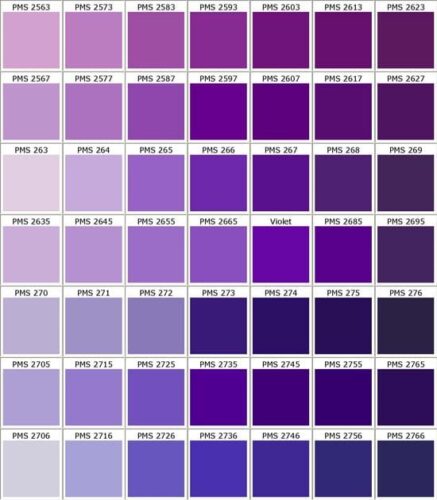 Психология фиолетового, сиреневого цвета