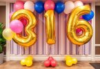 Воздушные шары‑цифры на праздник: как выбрать, оформить и сделать запоминающуюся фотозону